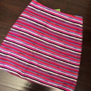 Kate Spare pink/red striped skirt